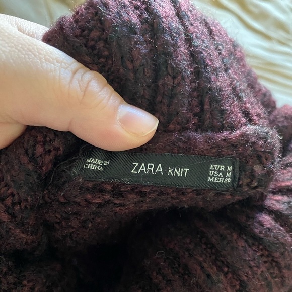 Zara knit turtleneck sweater - Picture 4 of 4